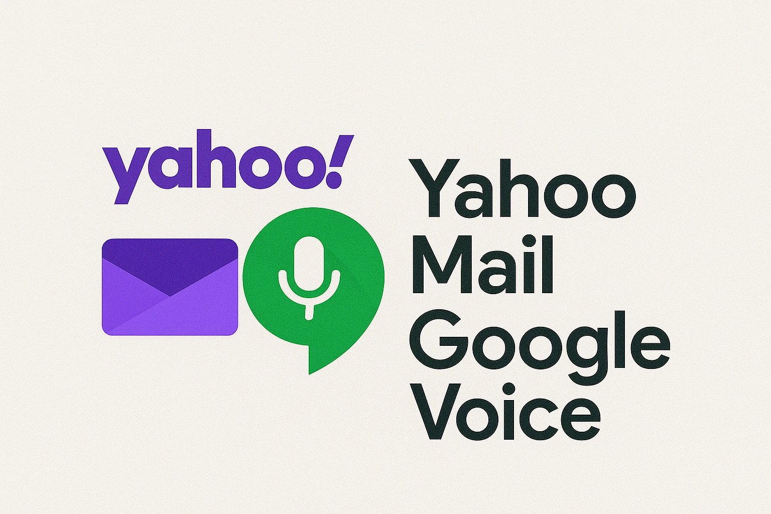 Yahoo mail google voice