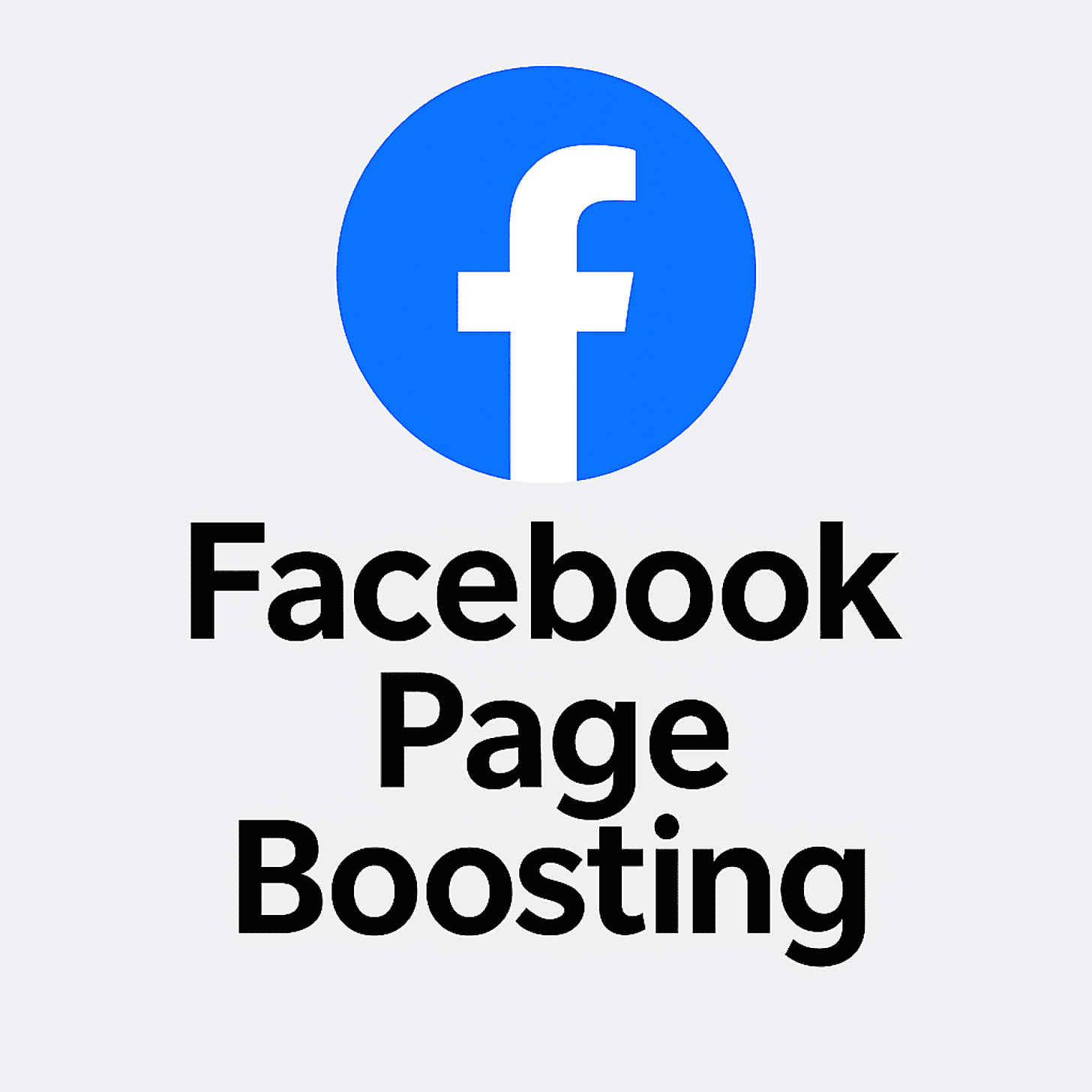 Facebook page boosting (contact support)
